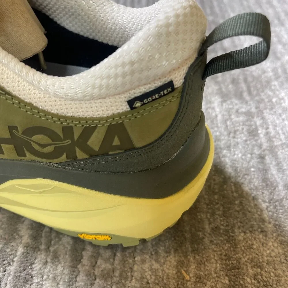Hoka One One Kaha Low Mens 11 Fennel Eggnog Shoes Hiking 1123114-FNN GTX Outdoor - Picture 9 of 11